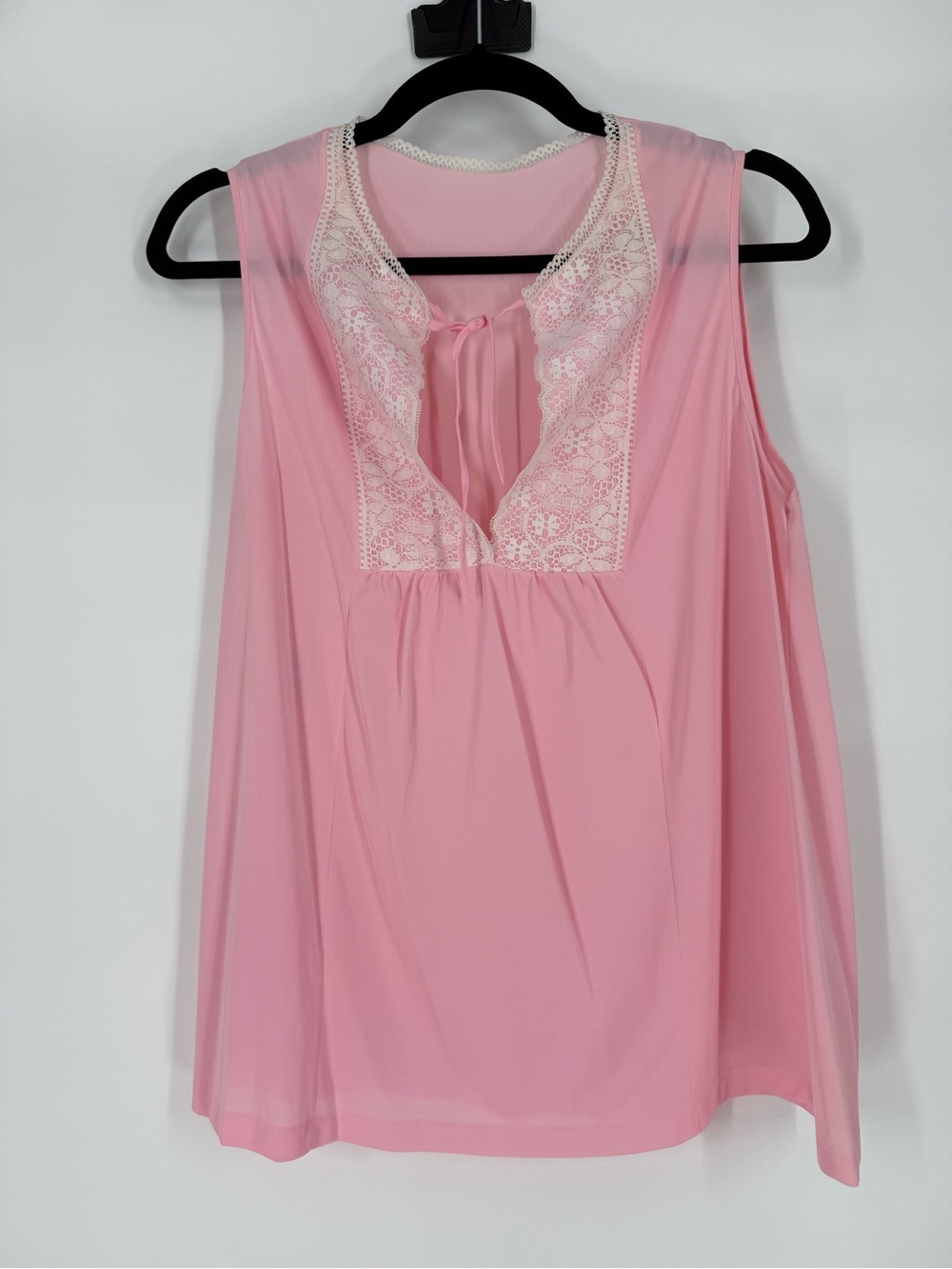 JCPenney Gaymode Vintage Pajama Set 36 Lace Babydoll Wide Leg Pants Retro